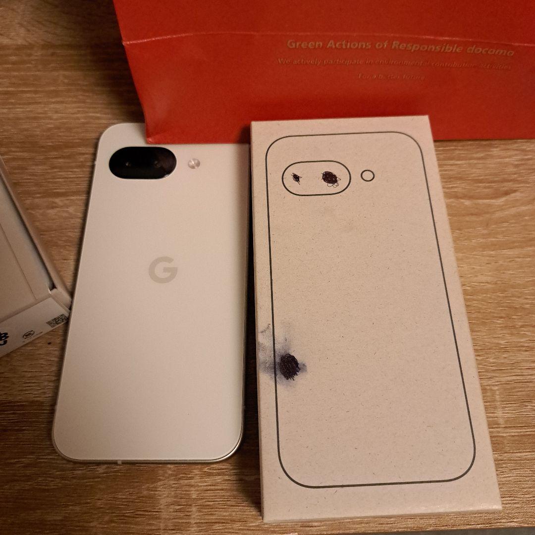 専用 Google Pixel 9a. ※購入翌日に落下でヒビ【動作可能美品】
