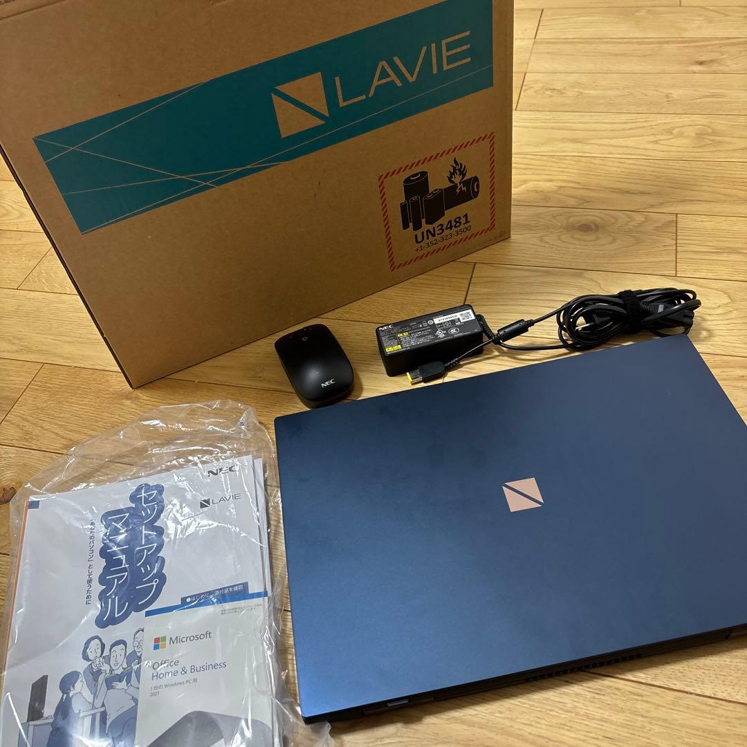 鈴*木様 NEC LAVIE N15ノートPC 青色