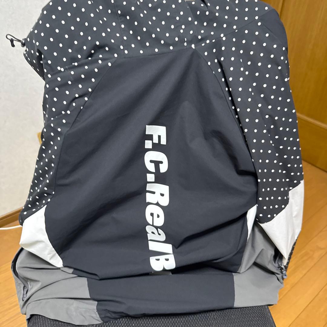 F.C.Real B. ドット柄 ナイロンジャケット S