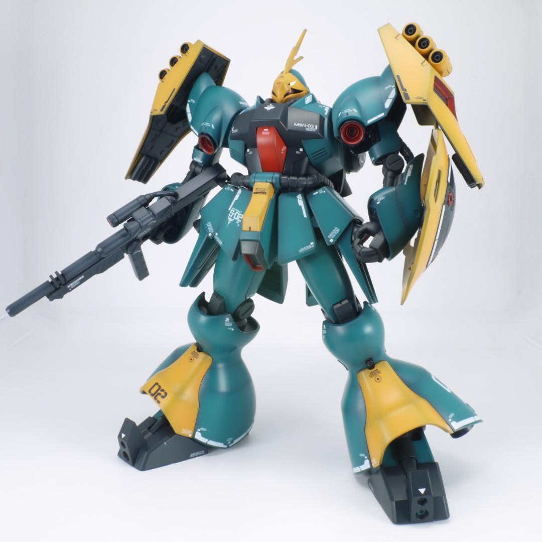 ガンプラ　HG ヤクト・ドーガ（ギュネイ機）　全塗装　完成品