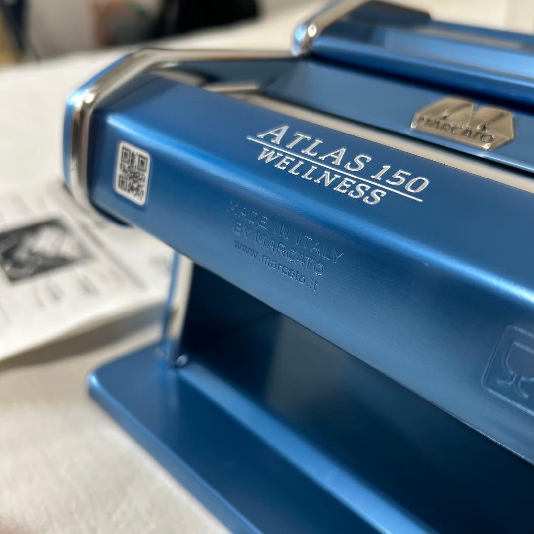 ⭐︎新品未使用⭐︎MARCATO パスタマシン アトラス 150　ブルー