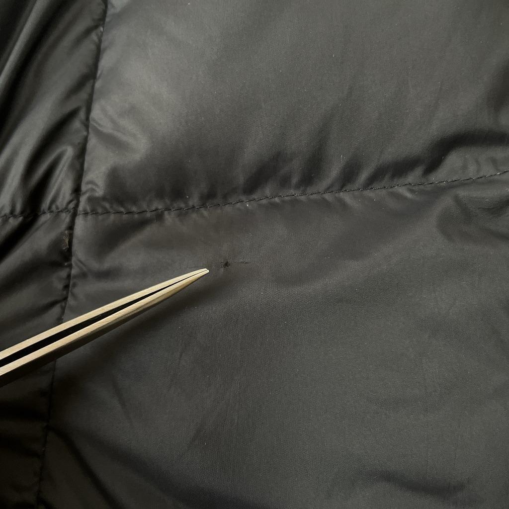 ノースフェイス　ロングダウン　ダウンジャケット　600　レディースXL　ブラック