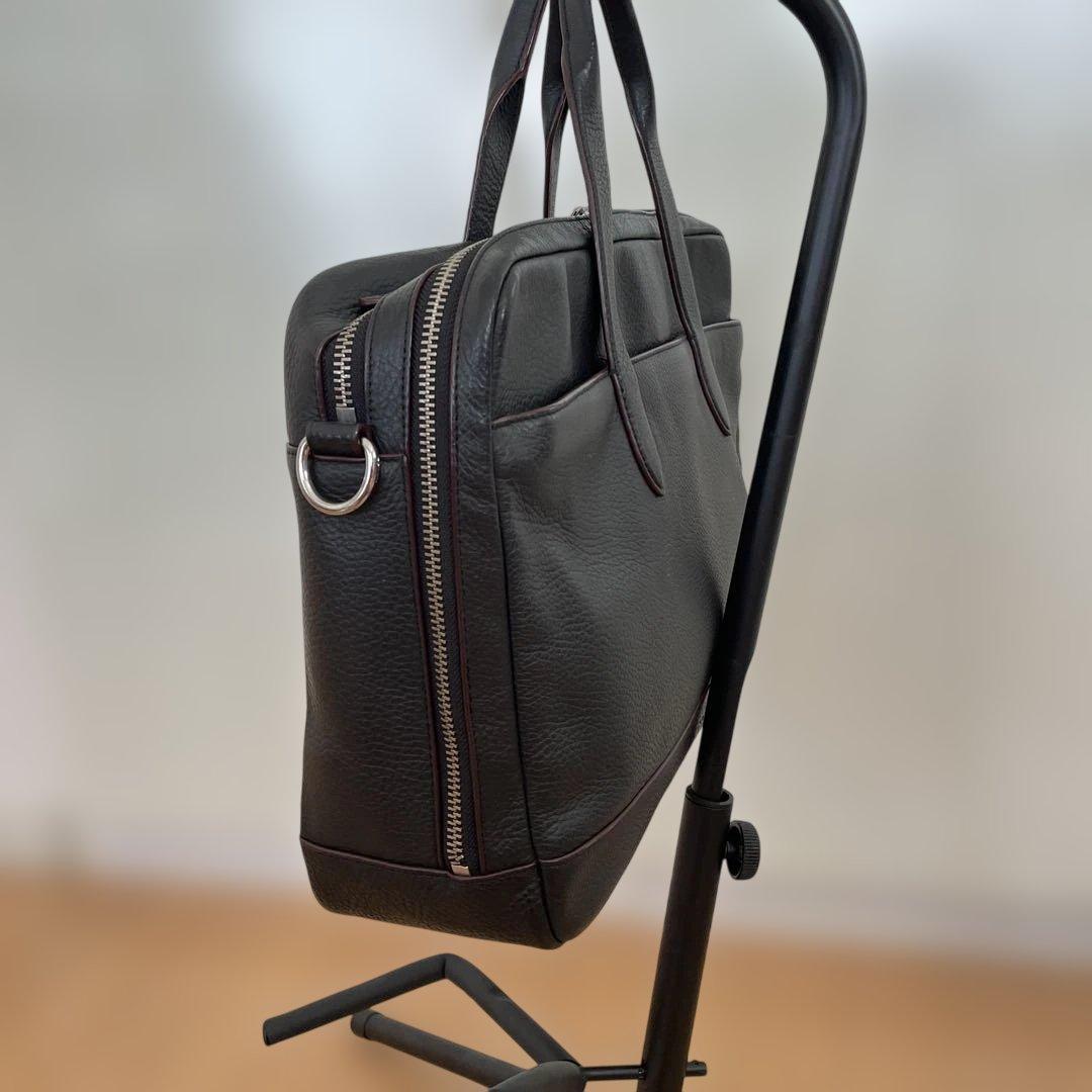 大引き　コーチ　ハミルトン　シボレザー 黒系