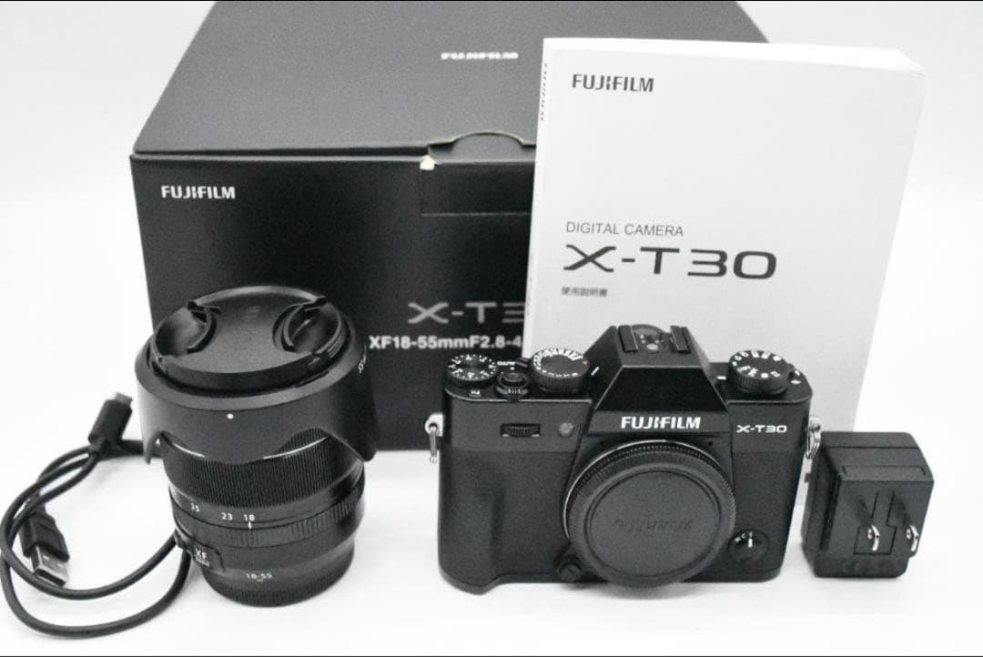 ［期間限定出品］FUJIFILM X-T30レンズキット ブラック