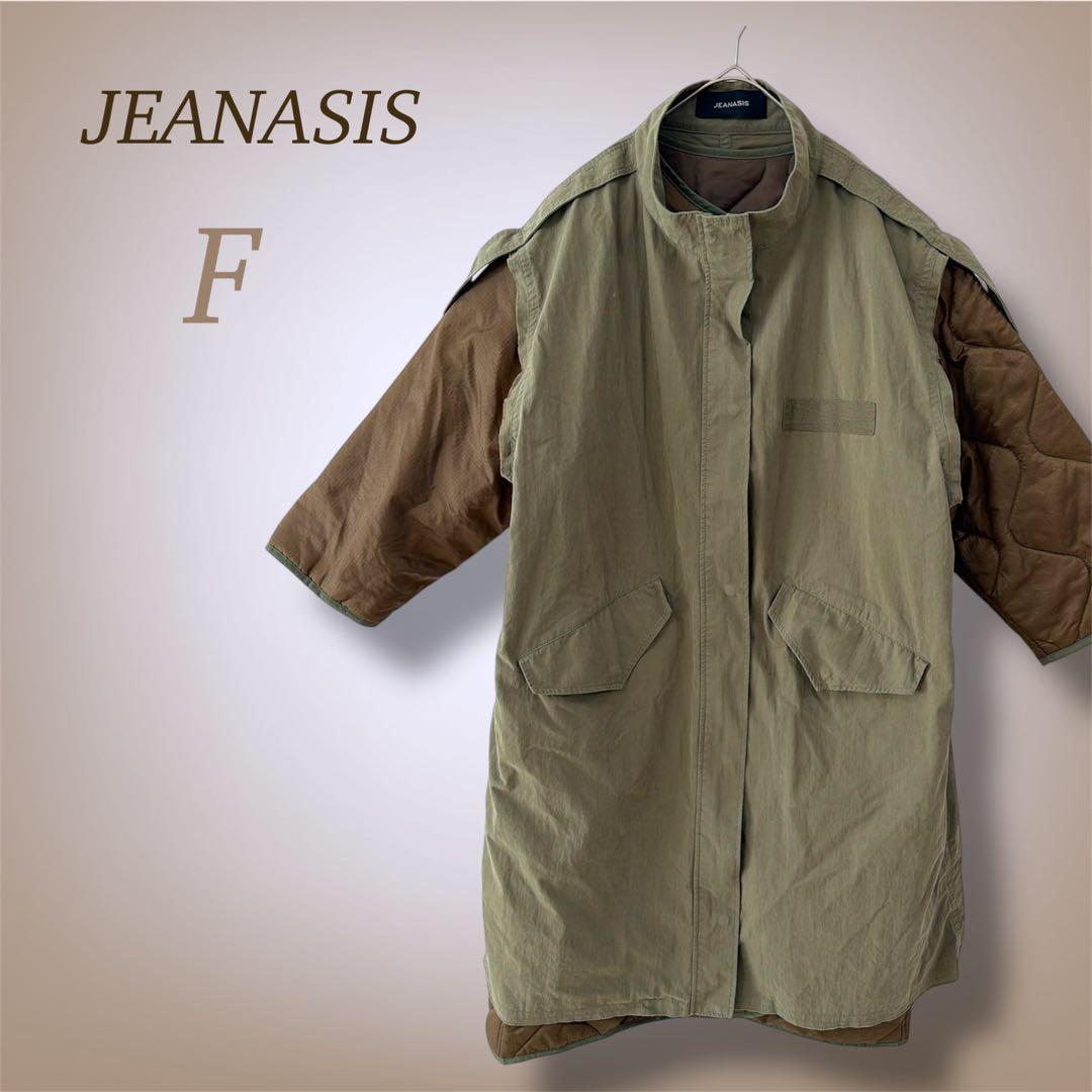 ジーナシス M-65 マルチウェイコート ミリタリー キルティング アウター F