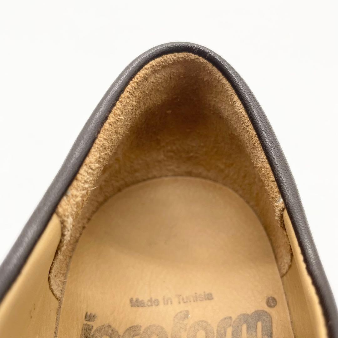 【極美品】jacoform ヤコフォーム コンフォートシューズ レザー 22.5