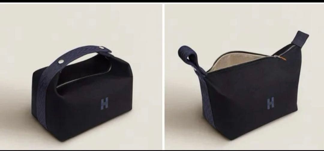 Hermes エルメス ブリッドアブラック GM ポーチ 美品　人気