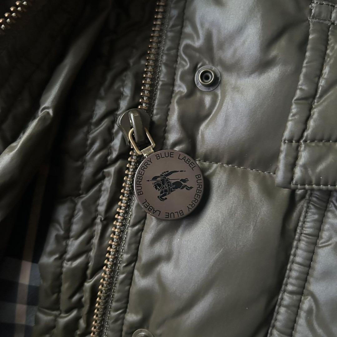 美品 バーバリーブルーレーベル 3WAYダウン 40
