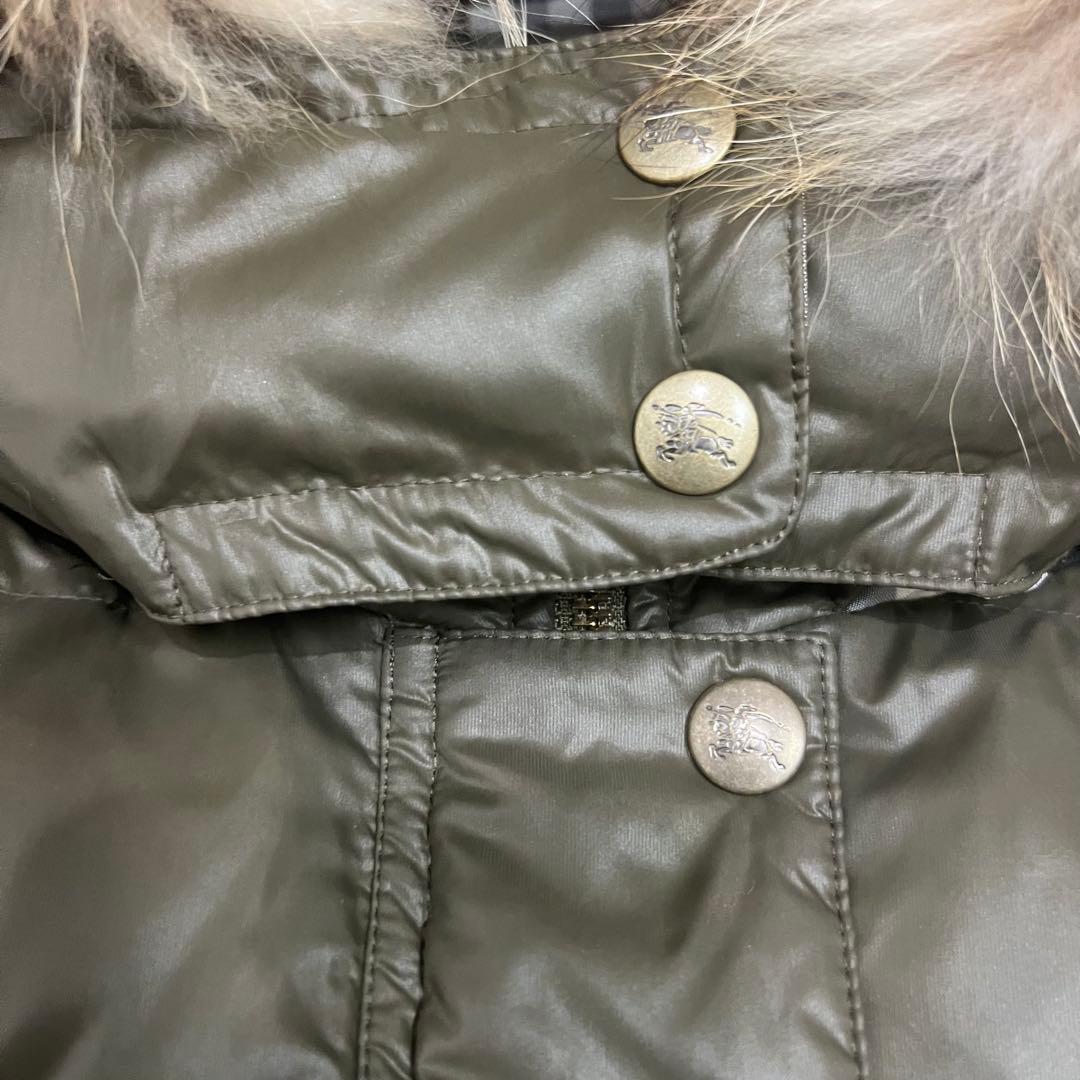 美品 バーバリーブルーレーベル 3WAYダウン 40