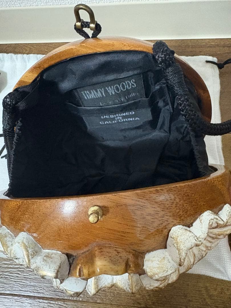 Timmy Woods ティミーウッズ ショルダーバッグ　木製
