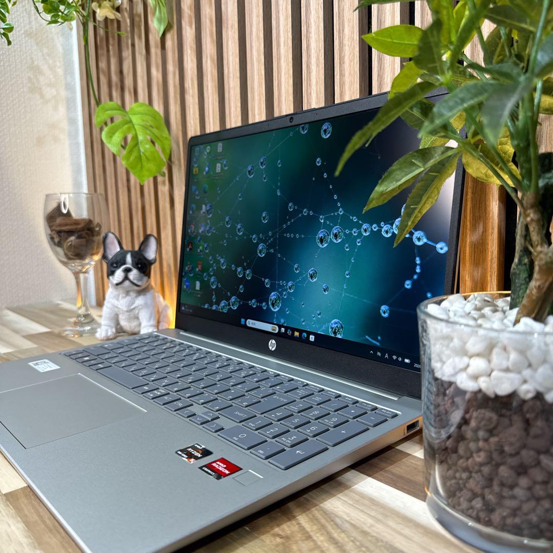 美品2024年モデル‼️HP Laptop☘Ryzen5☘FHD☘ノートパソコン