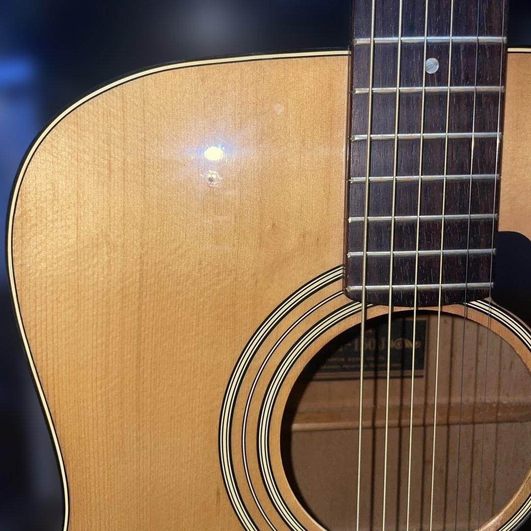 YAMAHA FG-150 ブラックラベル エレアコ仕様　ペグ交換