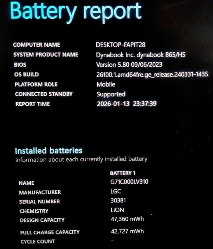 大画面15.6インチ！高性能！大容量16GBメモリ！ 東芝製 dynabook