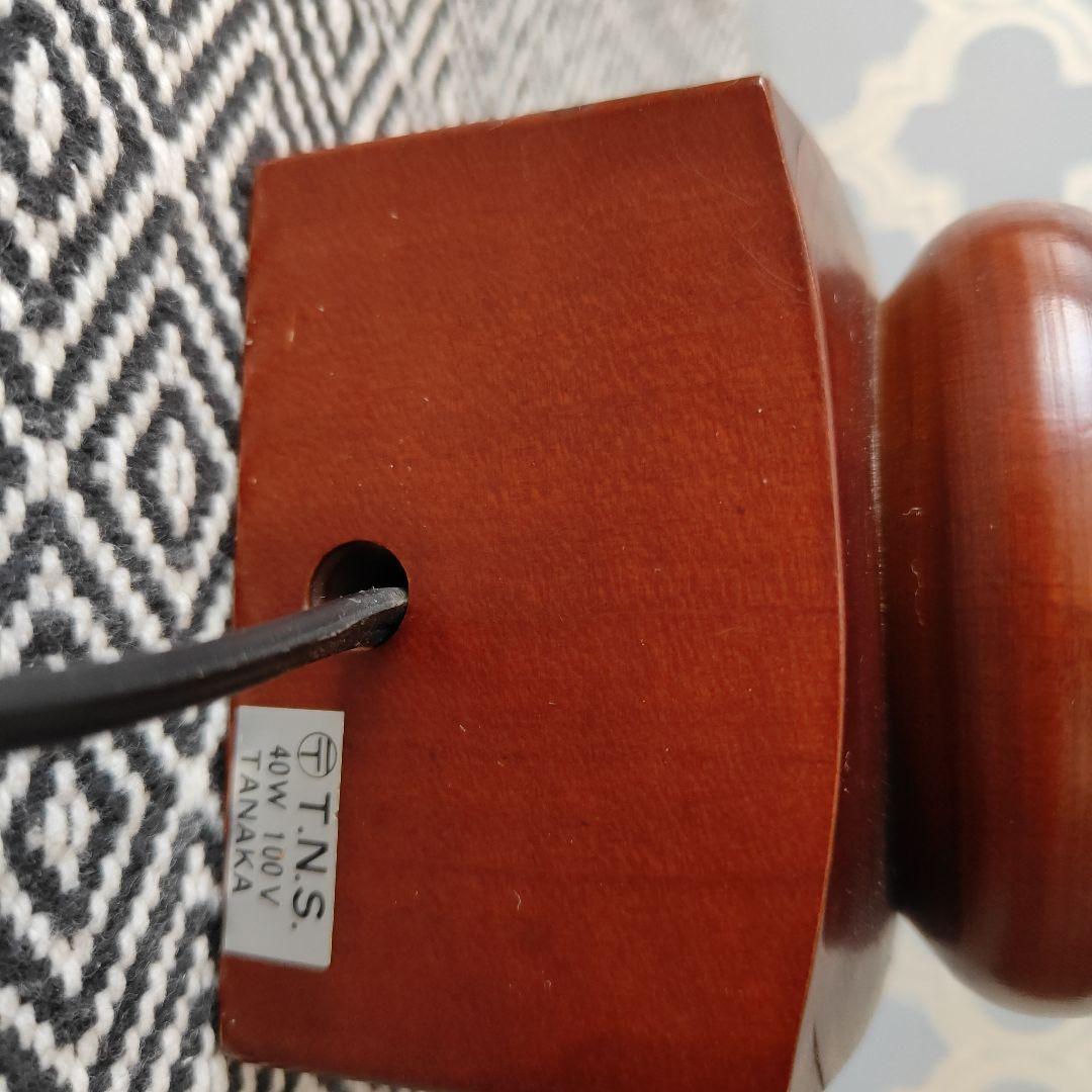 美品　レア北海道民芸家具店　レトロなアンティークランプ