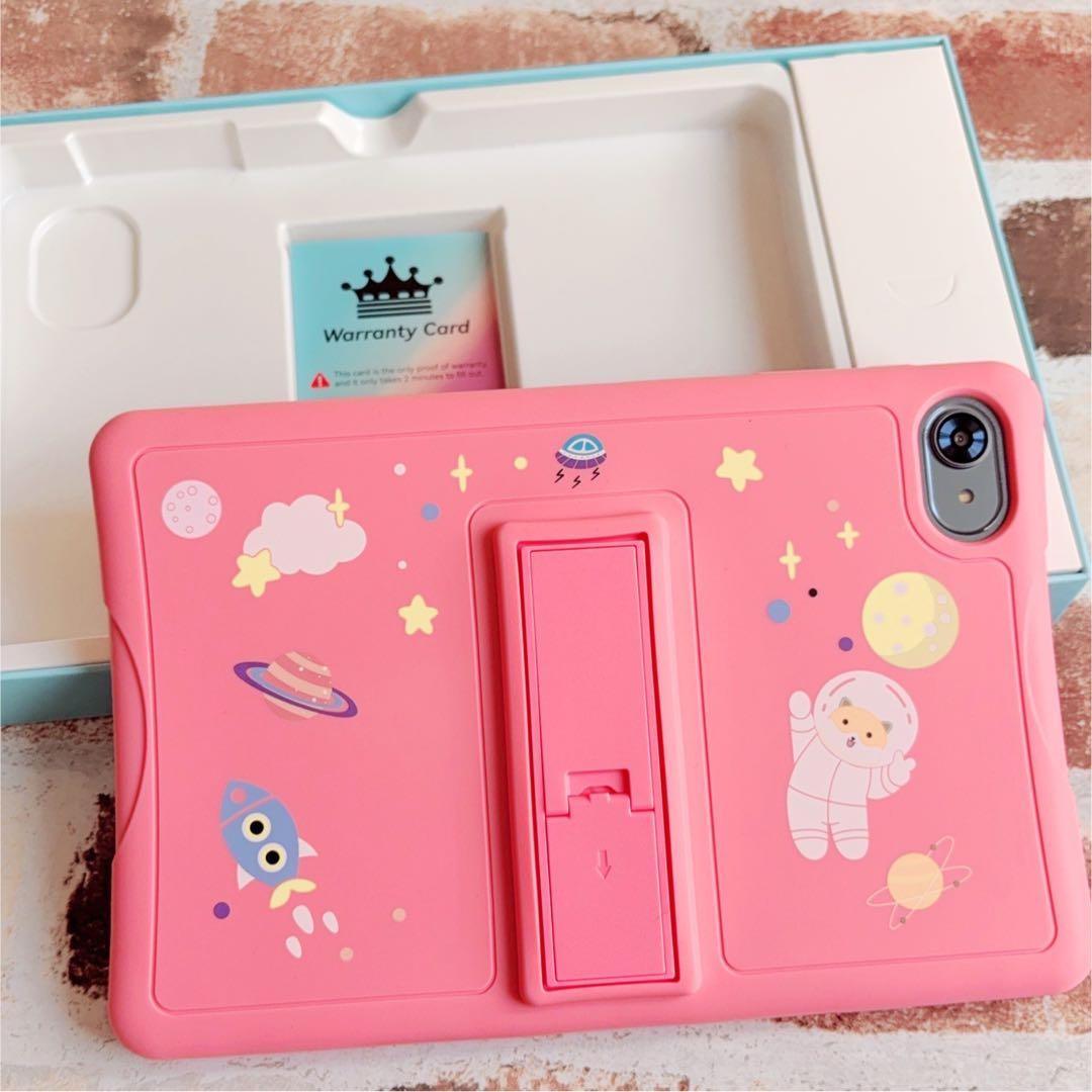 キッズタブレット 10インチ Android15 目に優しい 12GB+64GB