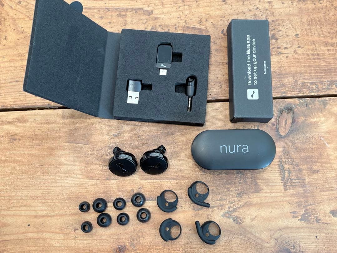 Bluetoothキット付き！<Nuratrue Pro >ノイキャンイヤホン