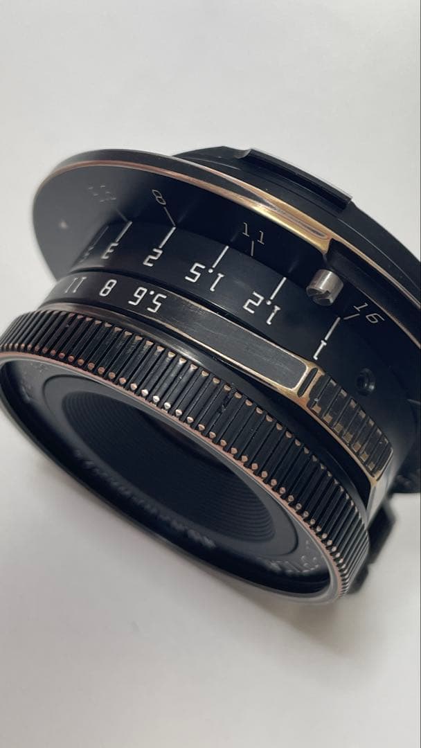 TTArtisan 28mm F5.6 ライカMマウント　ブラックペイント