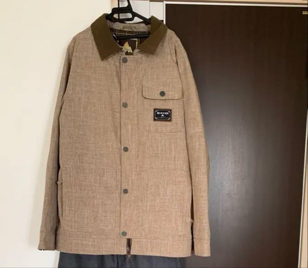 ★美品★Burton バートン　スノーボード ウェア　ブラウン　襟