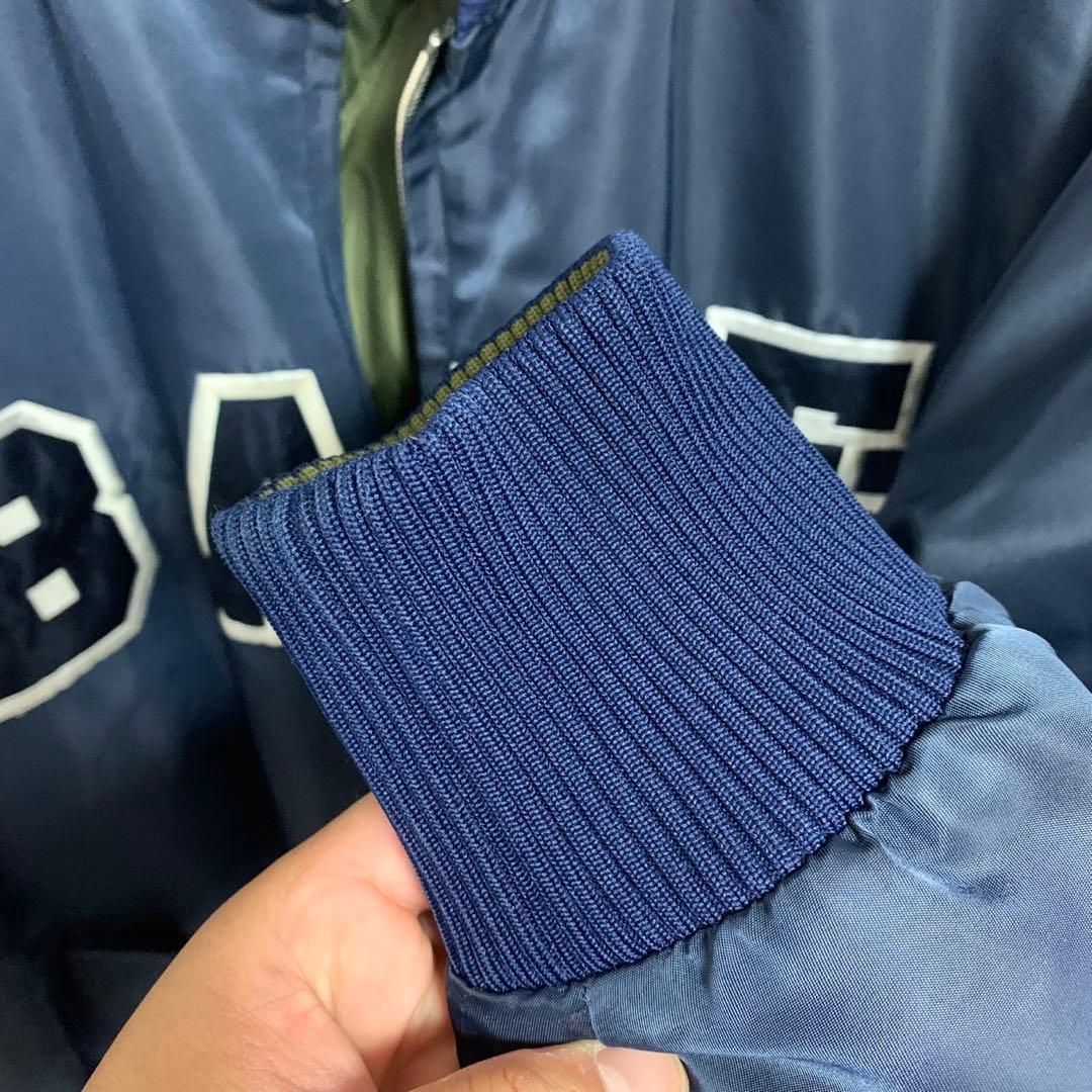 【美品】A BATHING APE（ア・ベイシング・エイプリバーシブルスカジャン