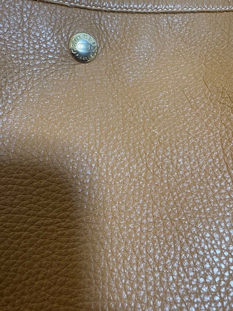 希少CELLERINI　チェレリーニ　2779　レザートート　シボ革　茶色