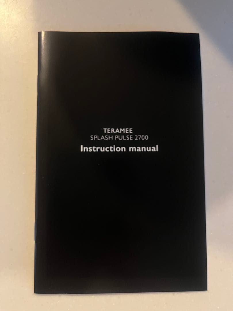 【新品未使用】テラミースプラッシュパルス美顔器