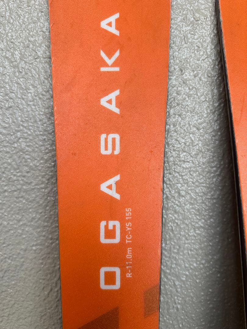 オガサカ　TC-YS 155センチ ビンディング付き