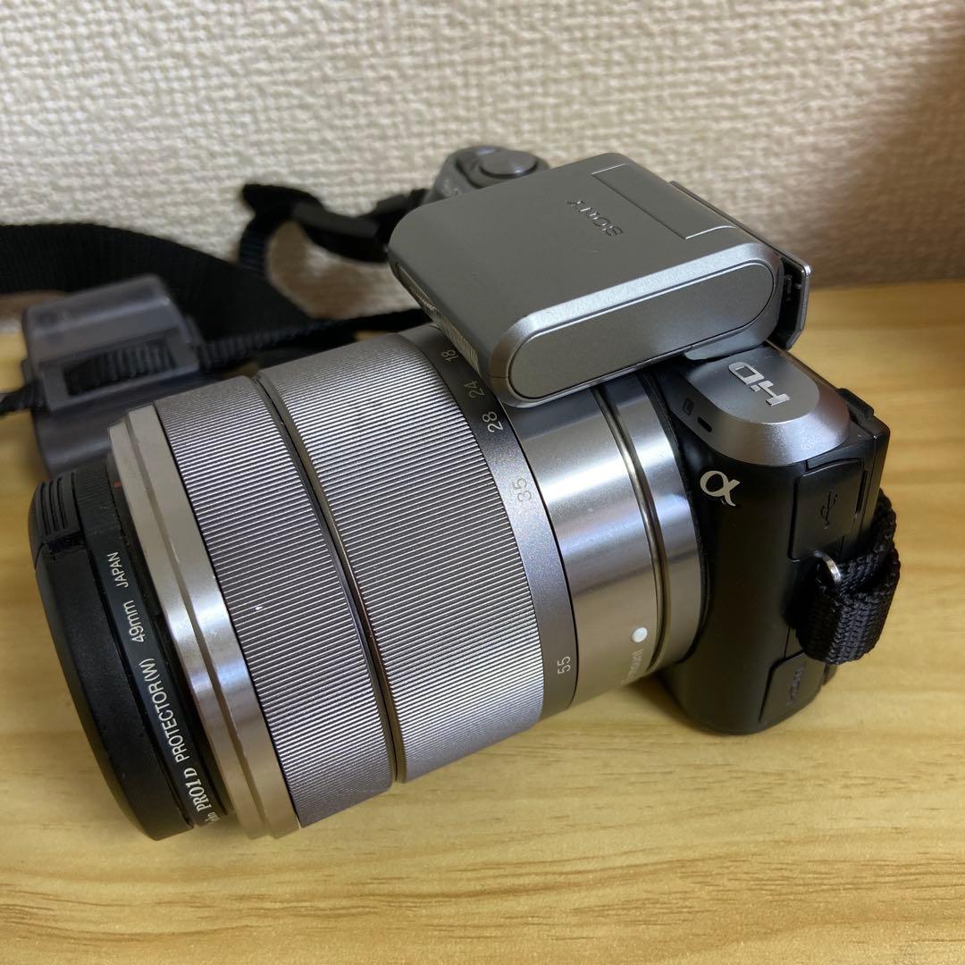 。【ジャンク品】ソニー SONY NEX-C3 デジカメ