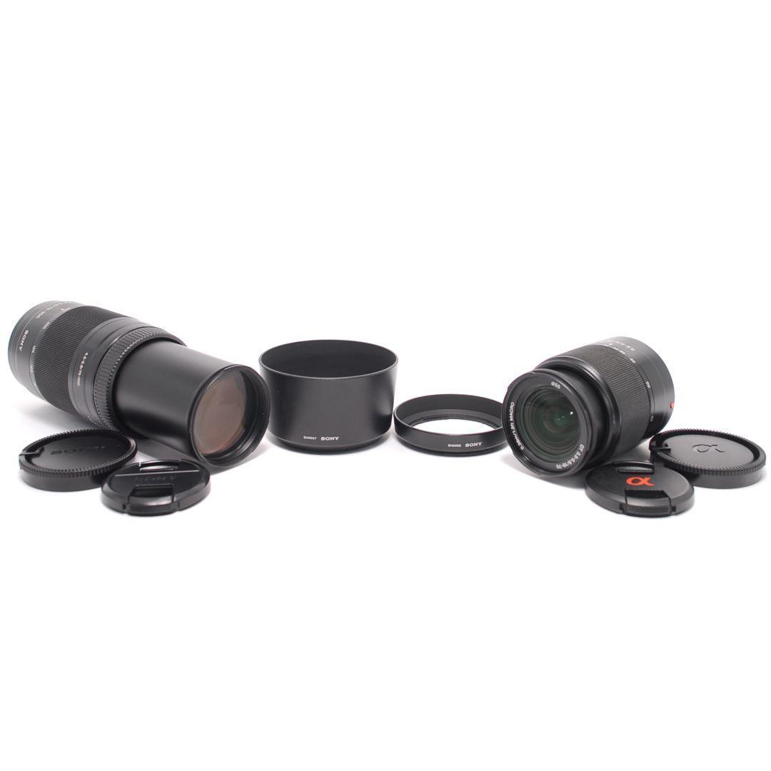 ❤即購入1000円OFF❤美品❤ ソニー α55 超望遠レンズ ダブルズーム