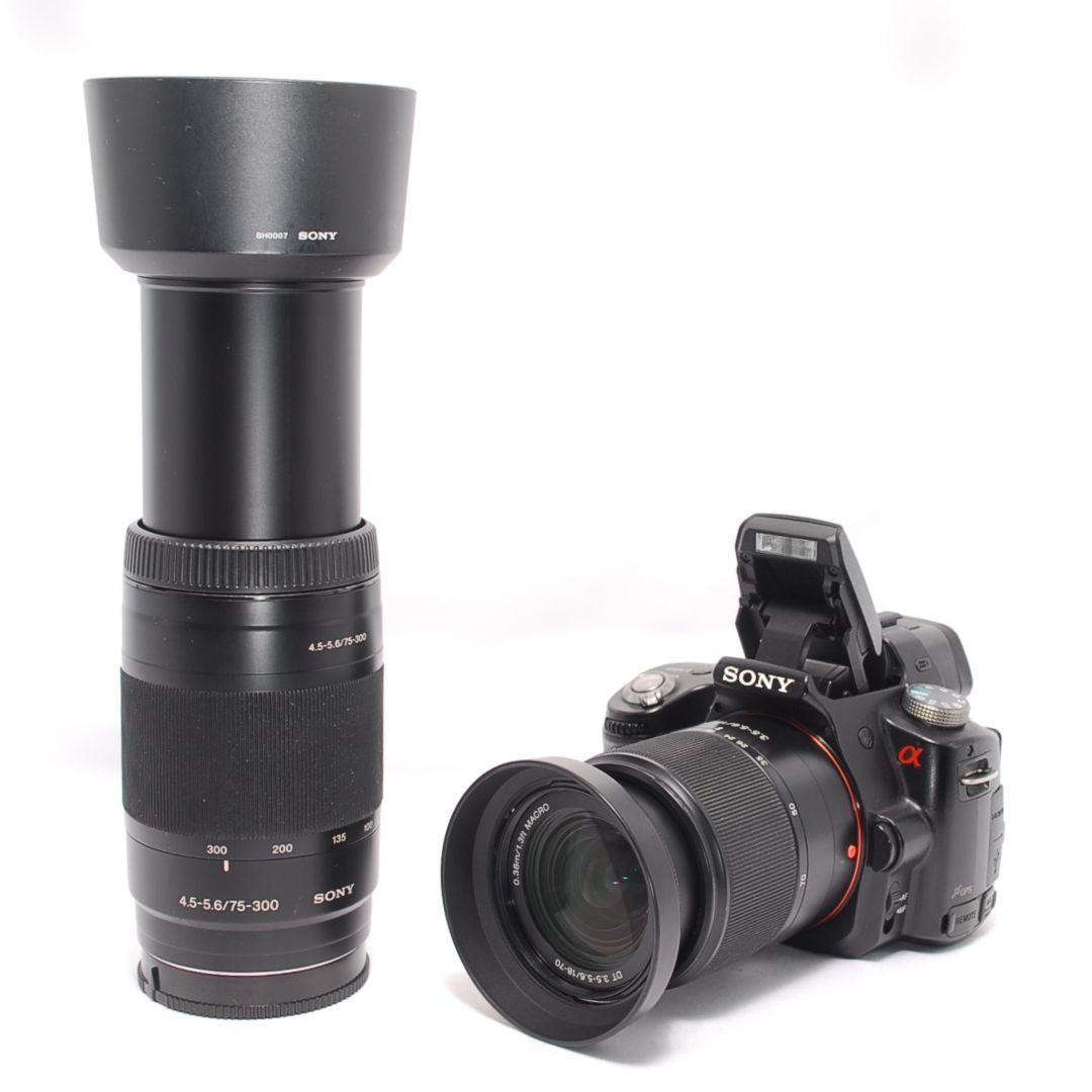 ❤即購入1000円OFF❤美品❤ ソニー α55 超望遠レンズ ダブルズーム