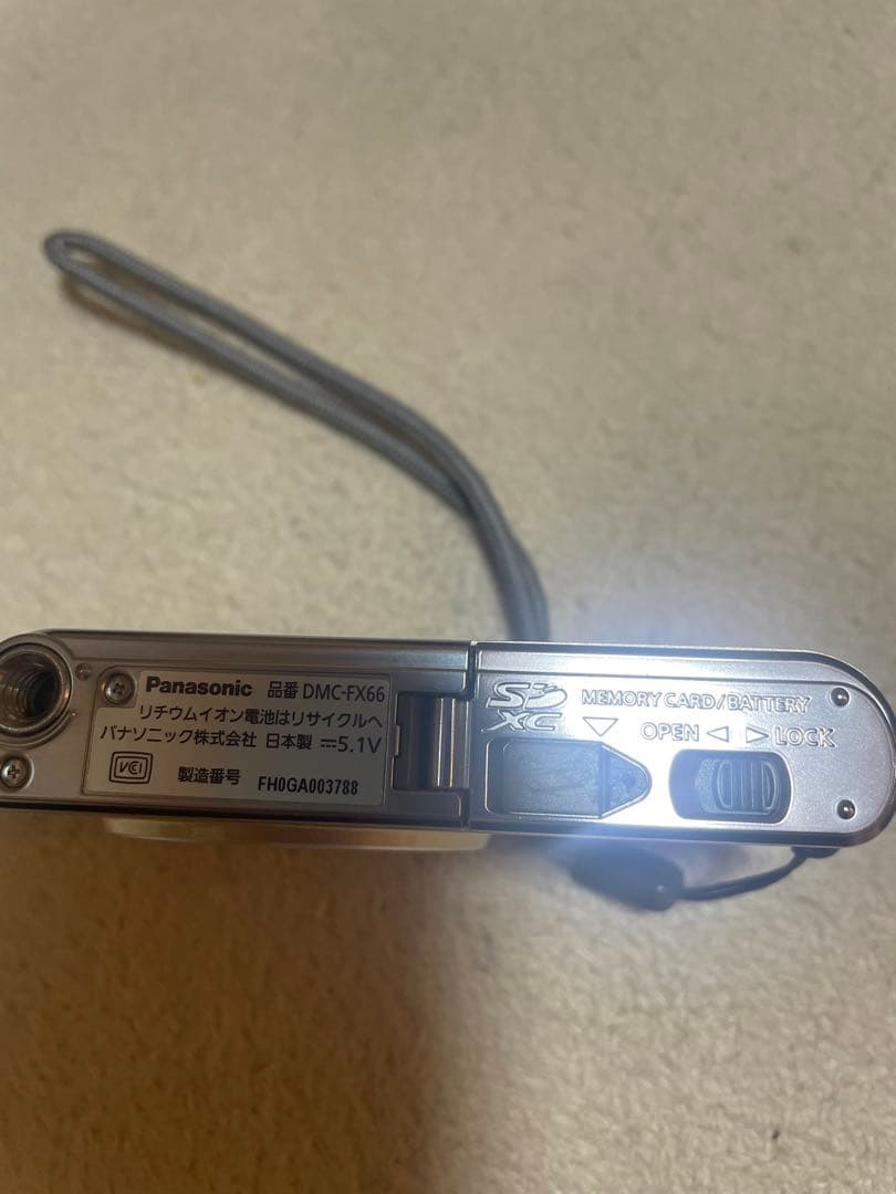 パナソニック　DMC-FX66 ゴールド