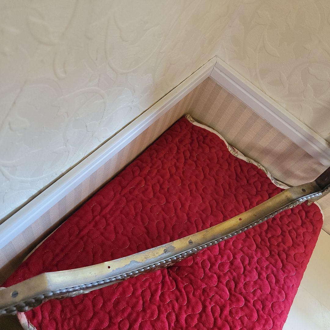 真鍮のアンティークフレーム　大型　イタリア製　フレームのみ　什器　ヴィンテージ