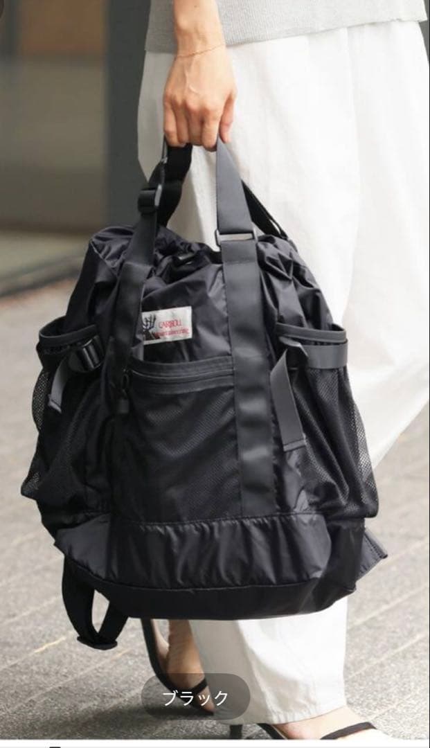 別注CARIBOU MOUNTAINEERING バックパック 黒