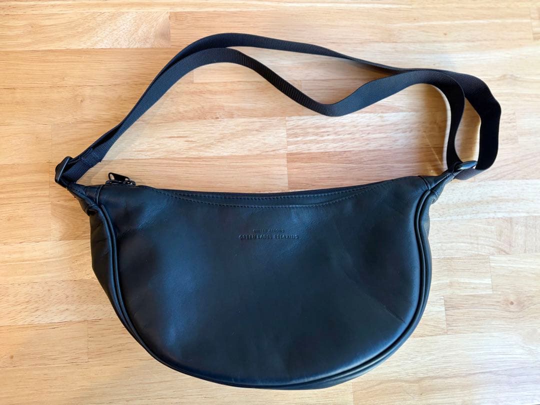 大山旬氏紹介 GLR レザー ファンクショナル ショルダーバッグ