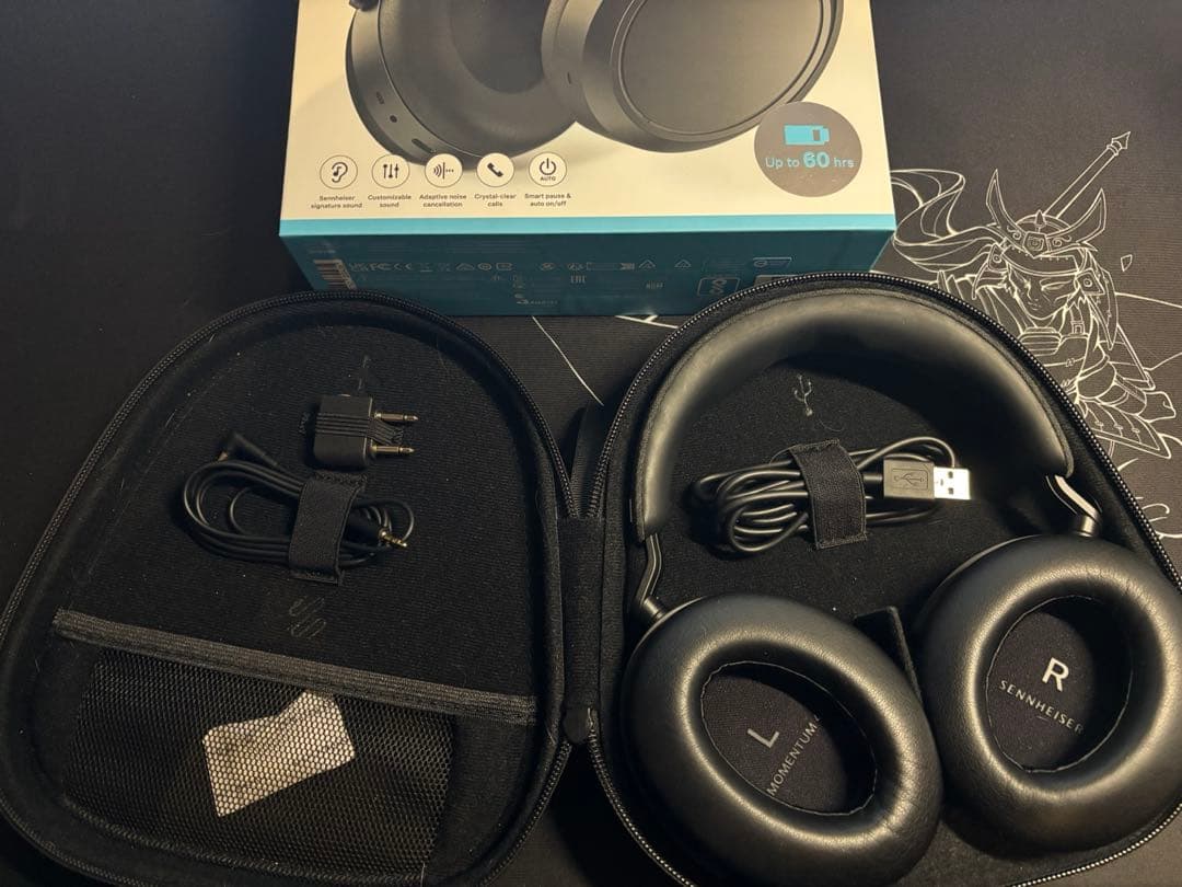 美品 Sennheiser MOMENTUM 4 ワイヤレスヘッドホン