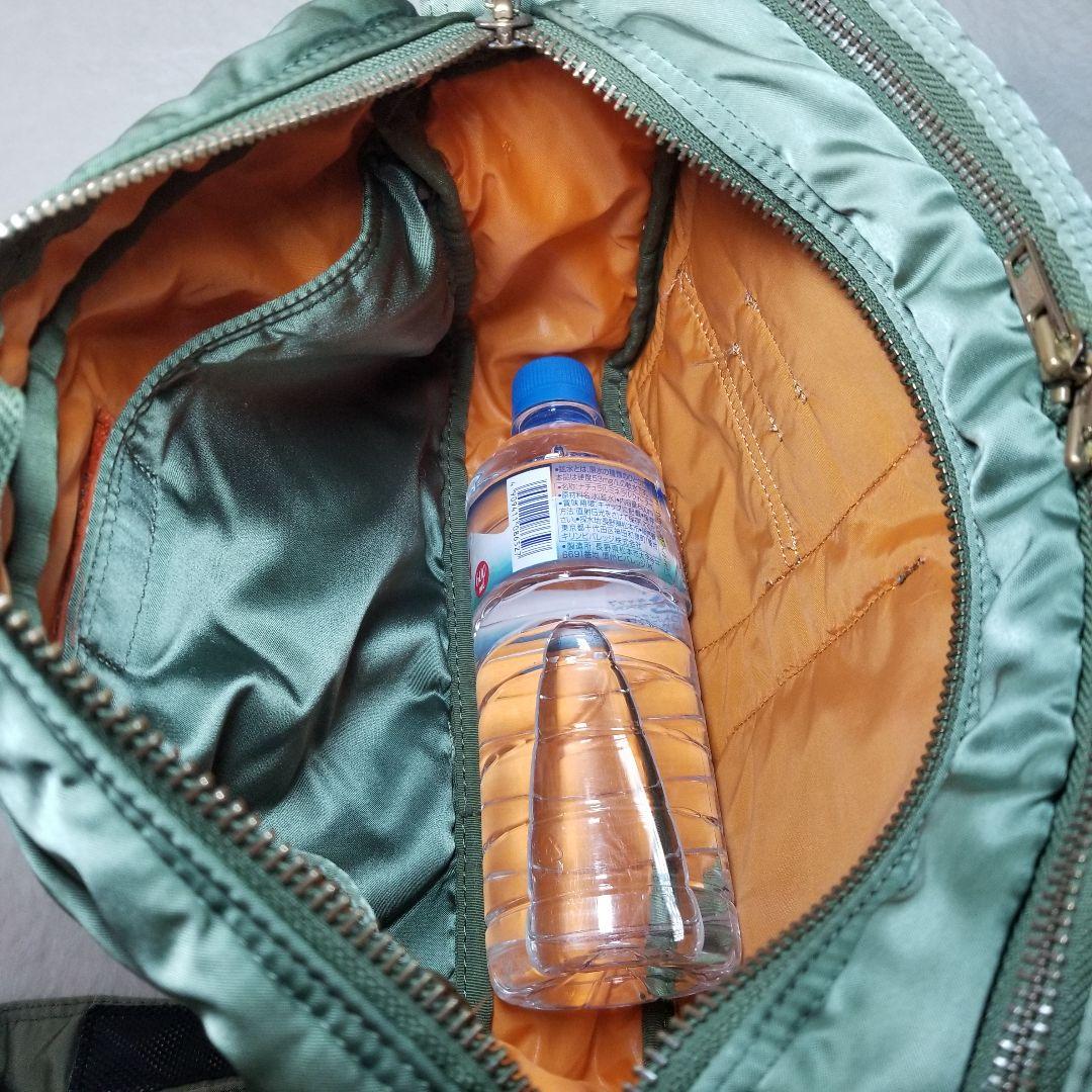 美品 PORTER　ポーター タンカー ショルダーバッグ L 2層 カーキ