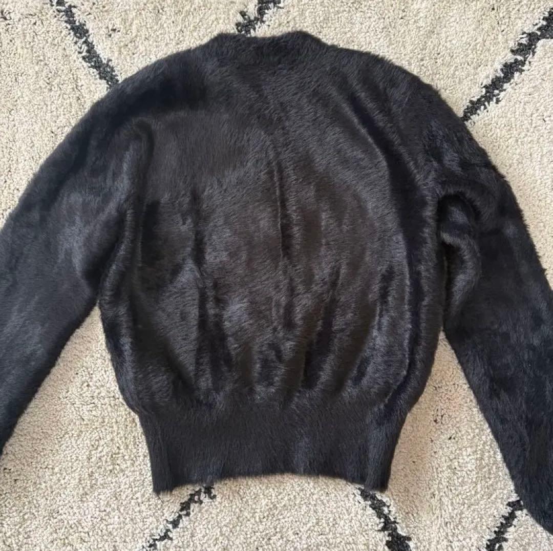 alexanderwang ファー素材 ショート丈長袖セーター XS