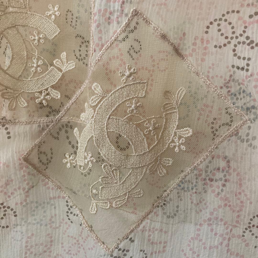 シャネル　CHANEL キャミソール　シアー　シルク　40