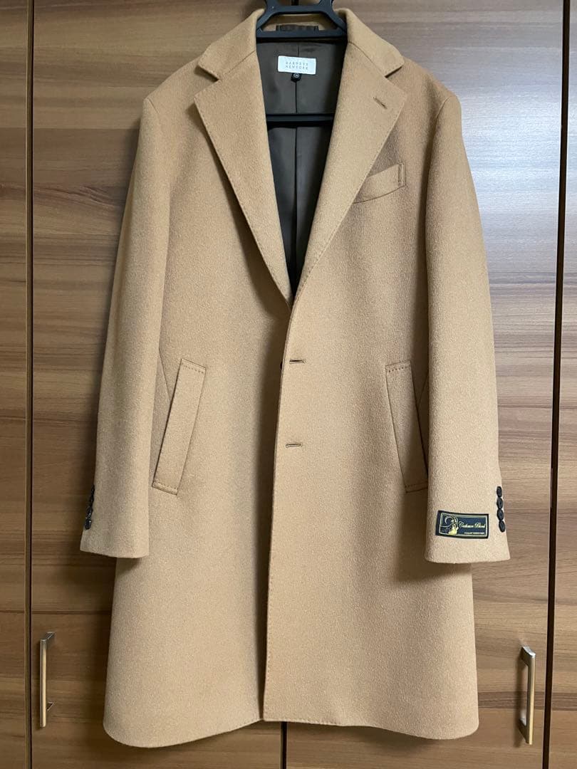 小判専用　バーニーズニューヨーク　キャメルコート　カシミア　新品