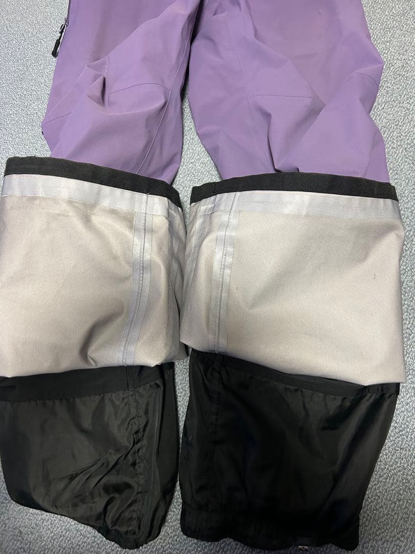 UNFUDGE PEEP BIB PANTS パープル　Mサイズ