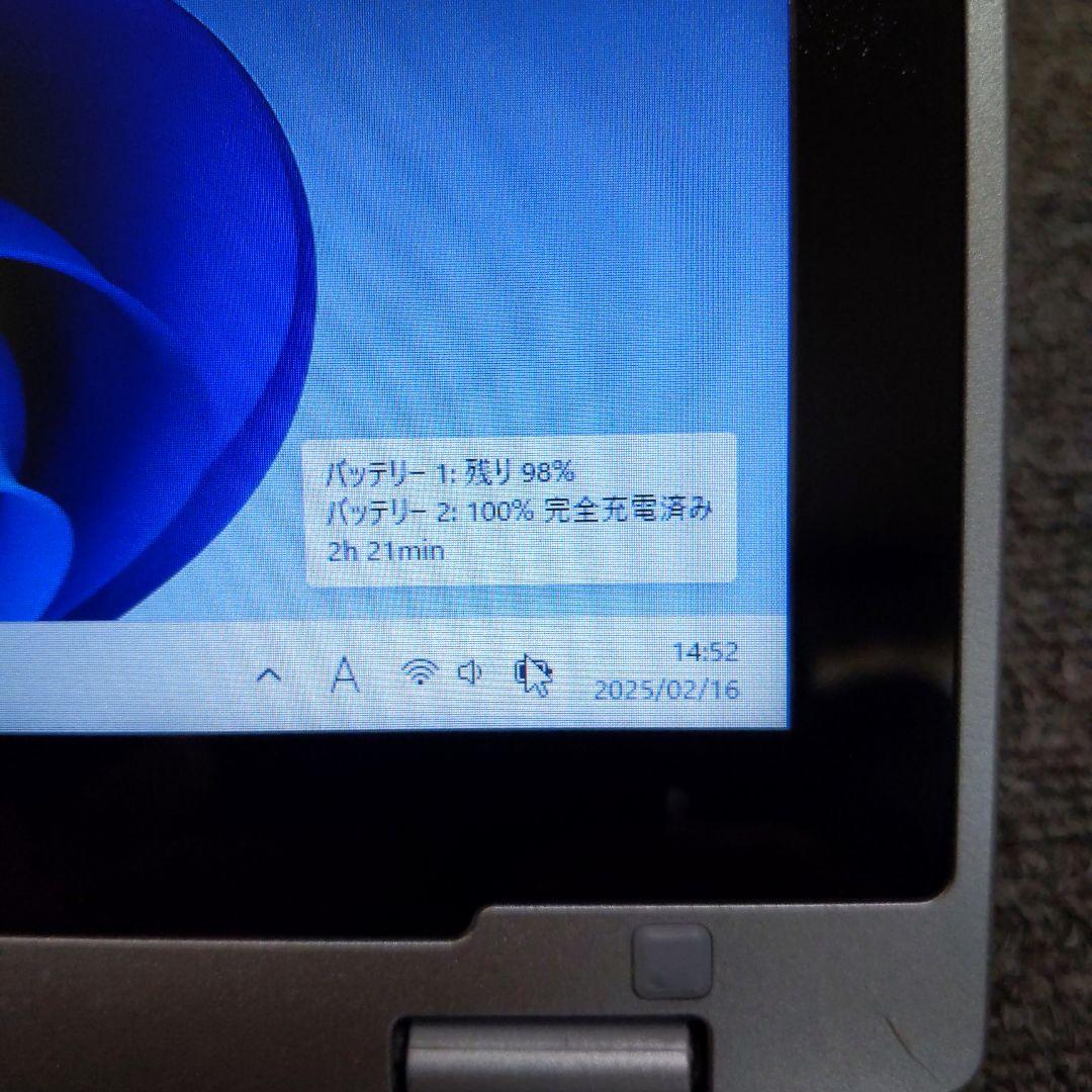 ノートPC Panasonic CF-AX2 11.6 4GB SSD