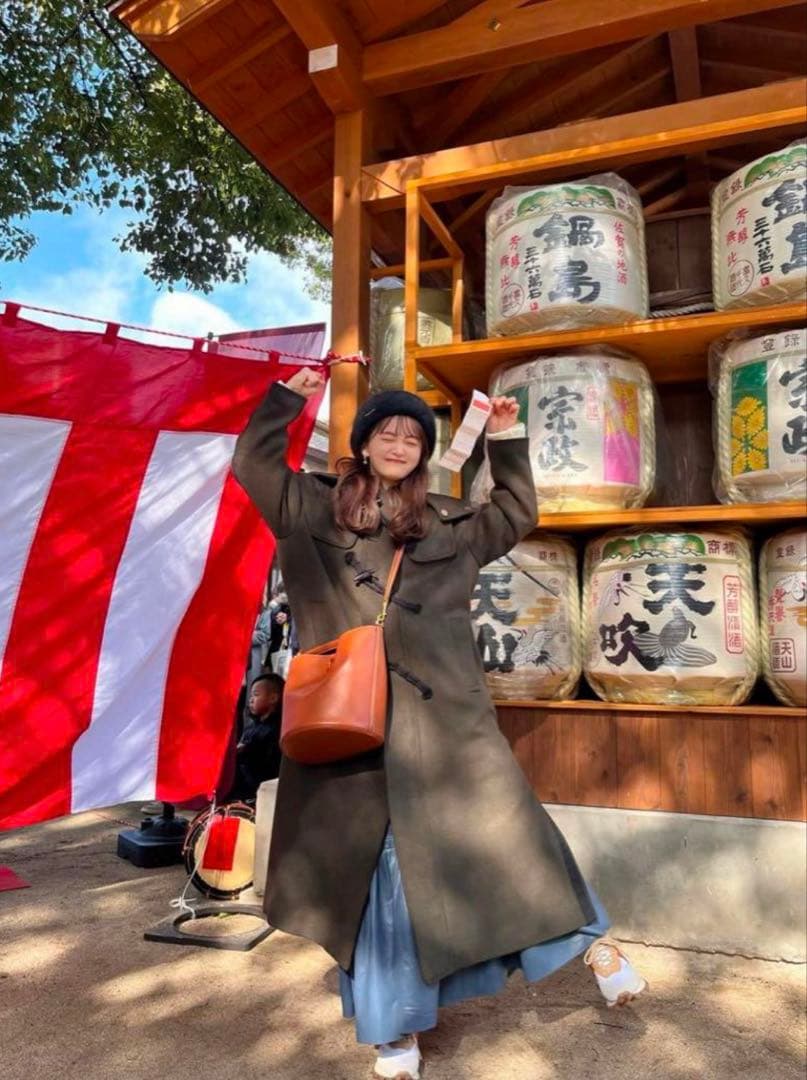 ちゃちゃまるPINUE ロングダッフルコート（charcoal）