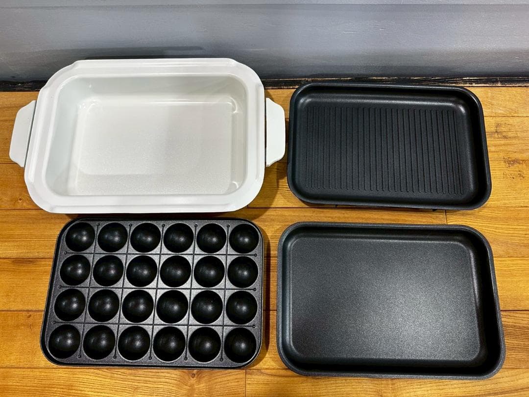 美品 BRUNO ブルーノ コンパクトホットプレート ホットプレート RW369