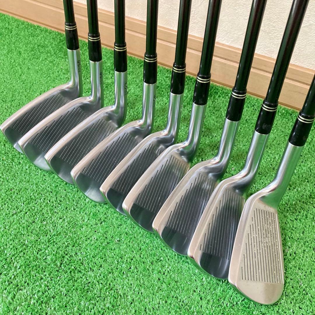 PRGR DATA811 三浦技研 3〜9PS 9本セットM-40