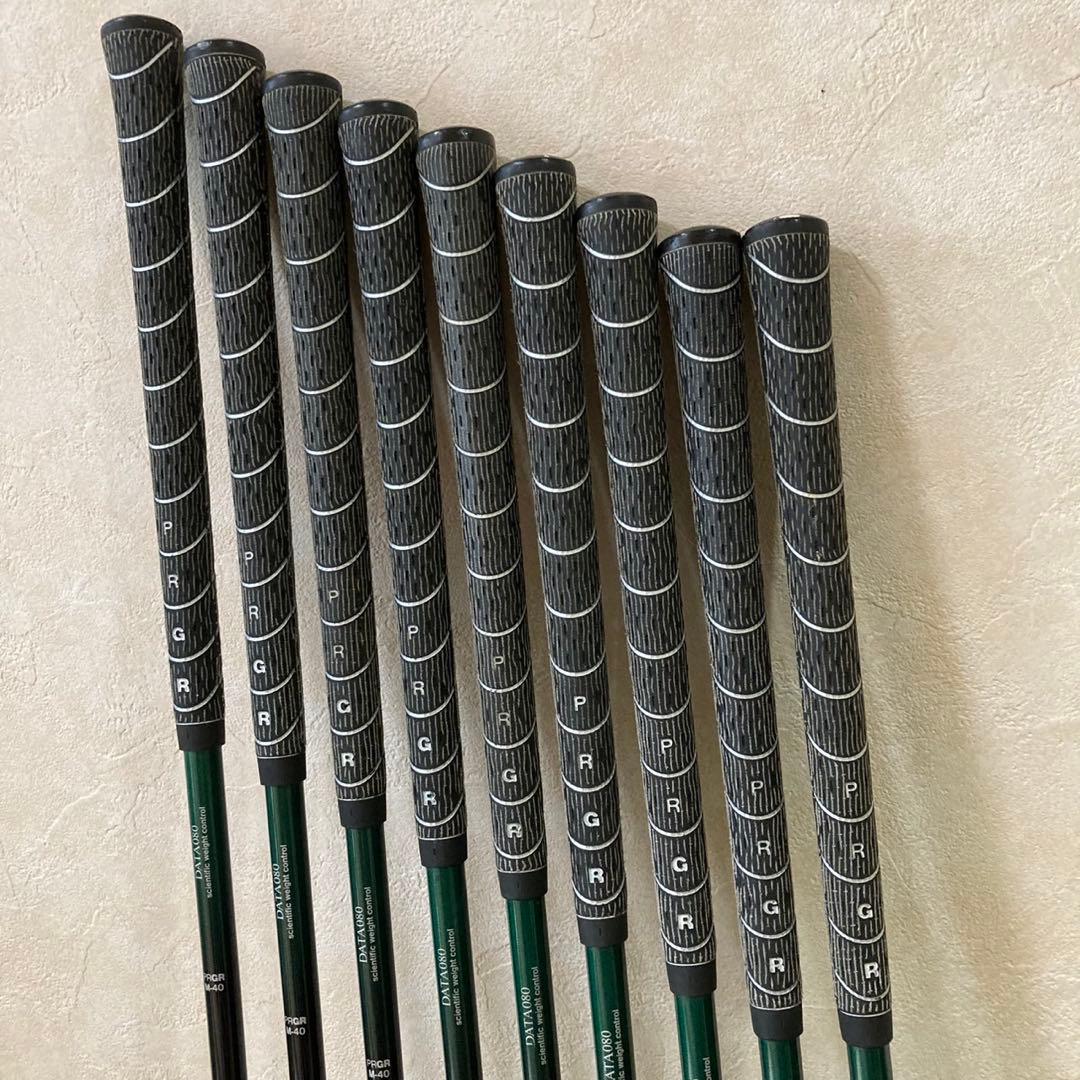 PRGR DATA811 三浦技研 3〜9PS 9本セットM-40