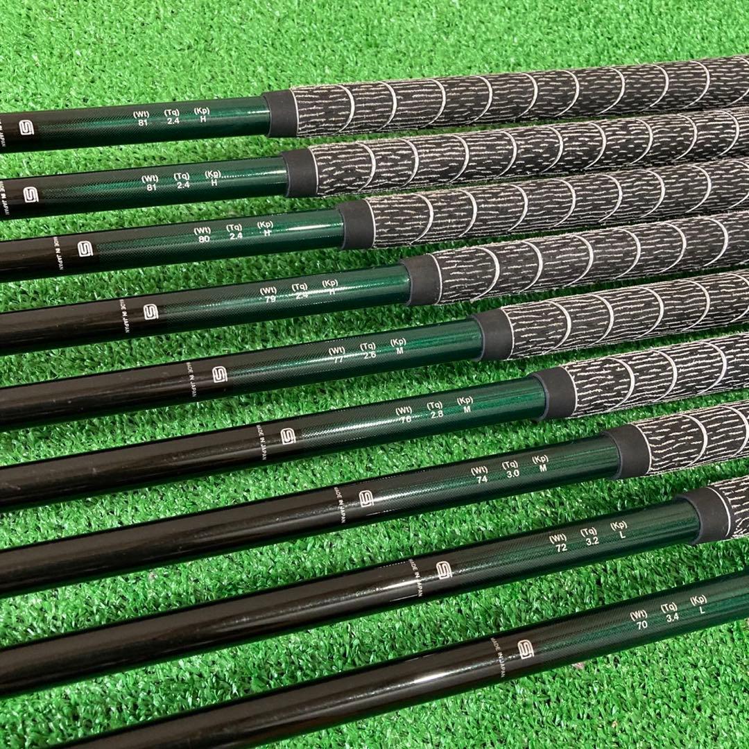 PRGR DATA811 三浦技研 3〜9PS 9本セットM-40