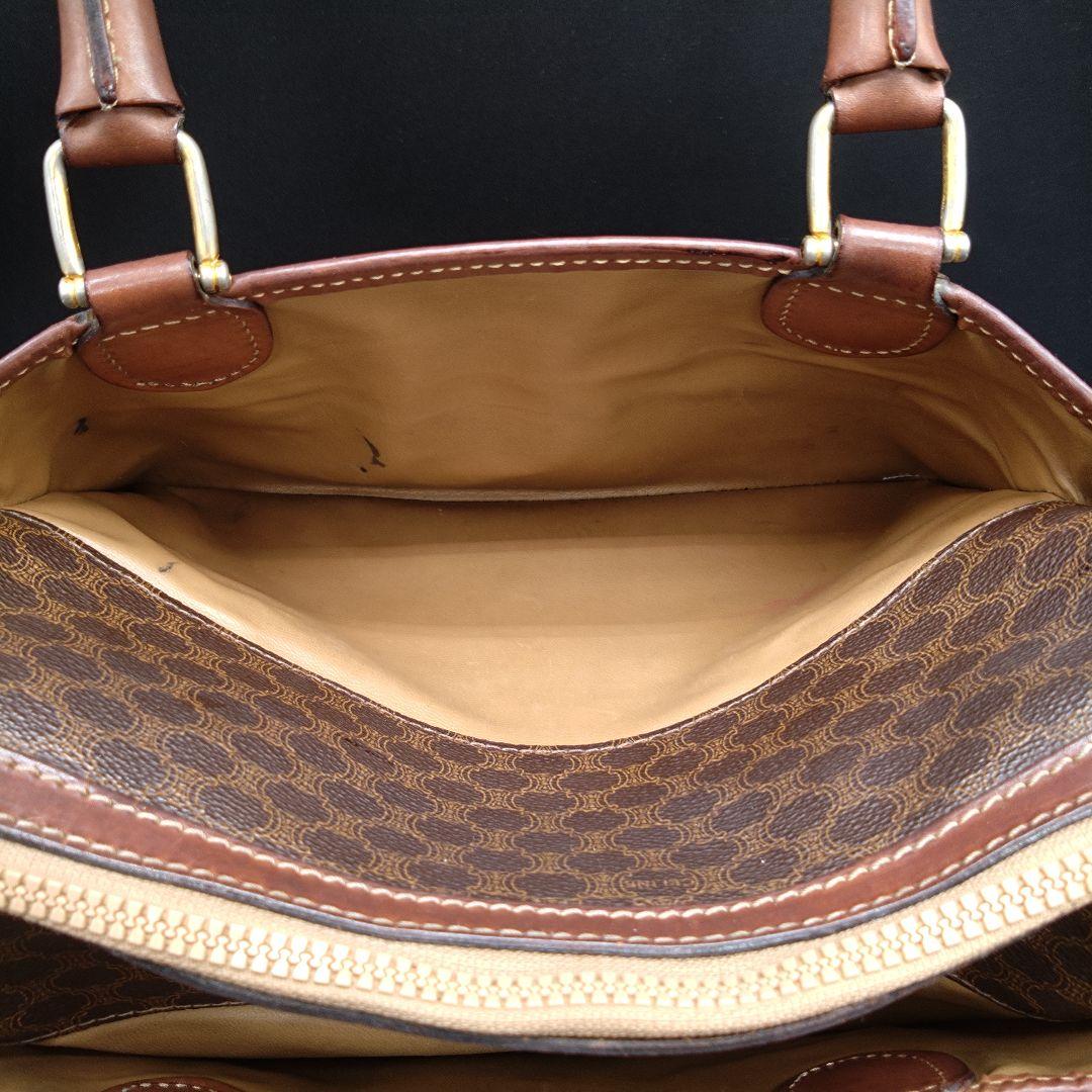 CELINE M06 ミニボストンバッグ マカダム ハンドバック セリーヌ