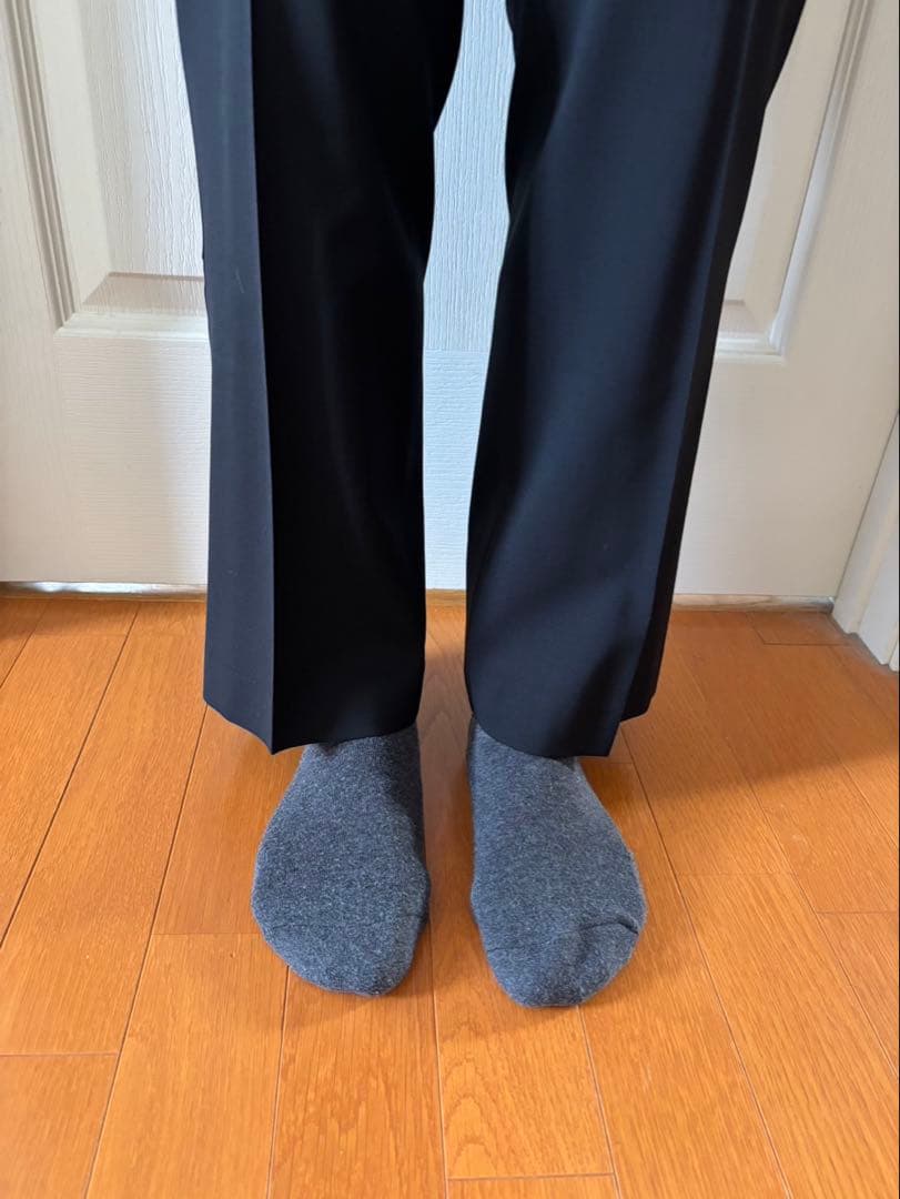 『ゆうき』セオリー　パンツスーツ　黒　4