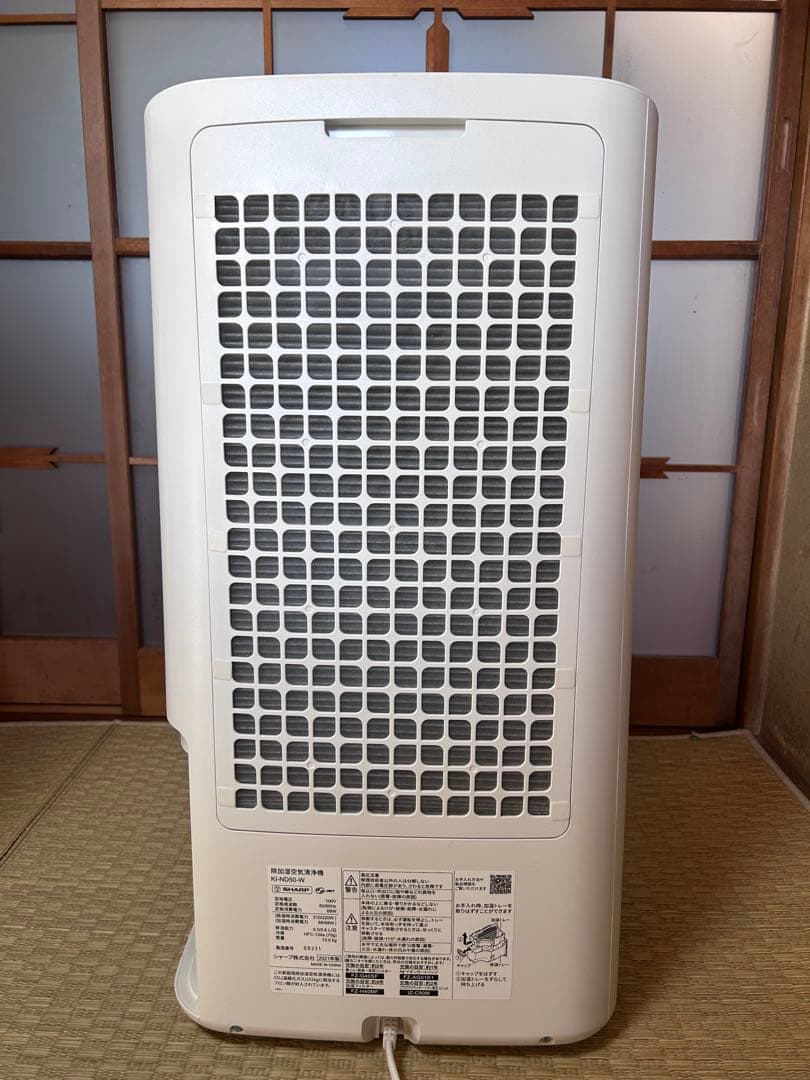 【除湿未使用】SHARP 除加湿空気清浄機　KI-ND50-W