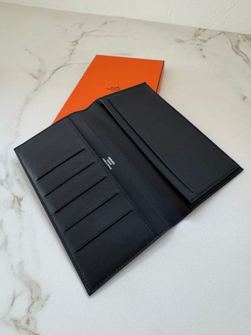 HERMESブラック 長財布