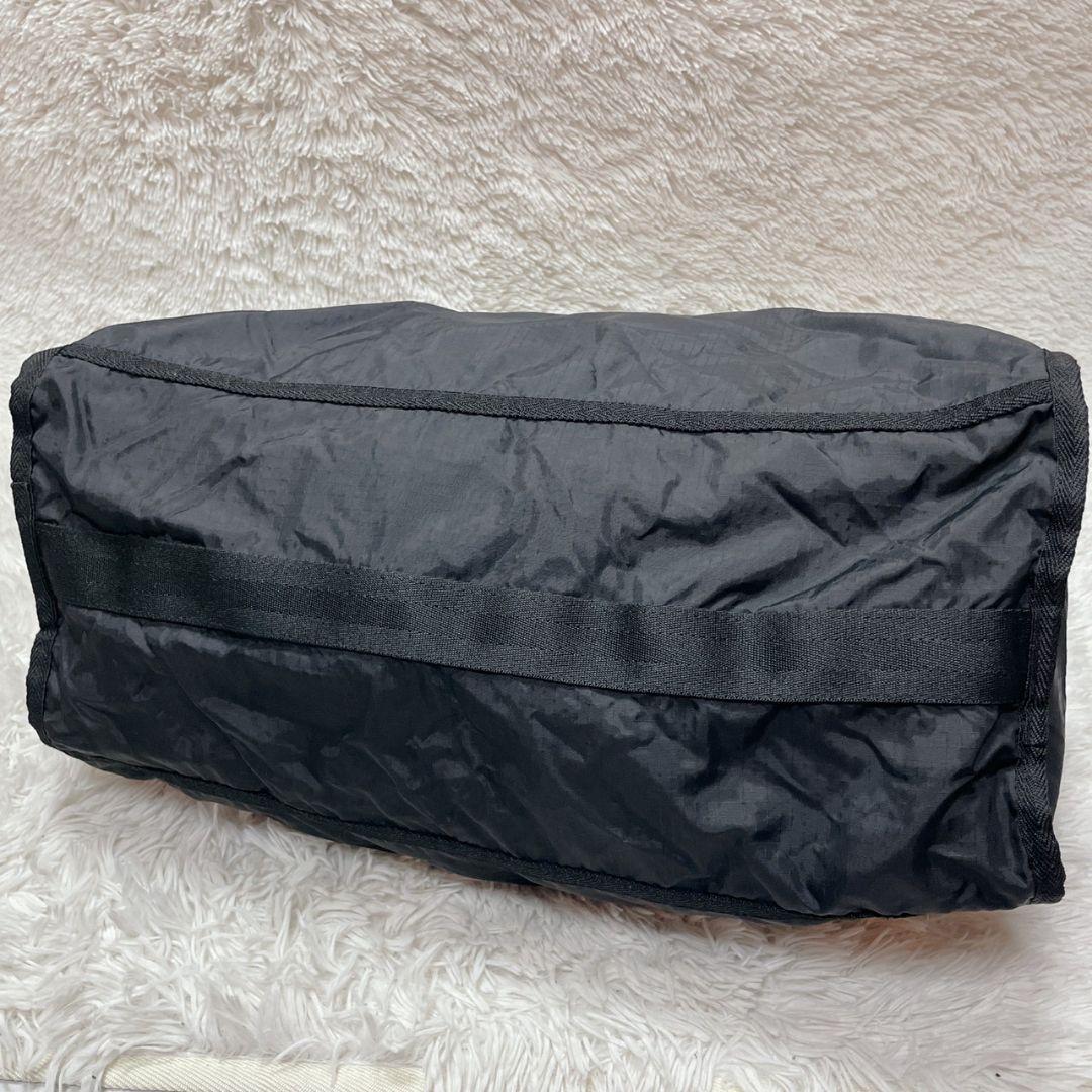 新品 レスポートサック ポーチ付き ブラック ボストンバッグ 2way